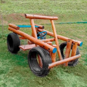 Jipão de tronco - Jipe de Tronco - Brinquedo de Tronco - Brinquedo de Parquinho - Brinquedos de Parque para Escolas, Condomínios, Praças e Construtoras.