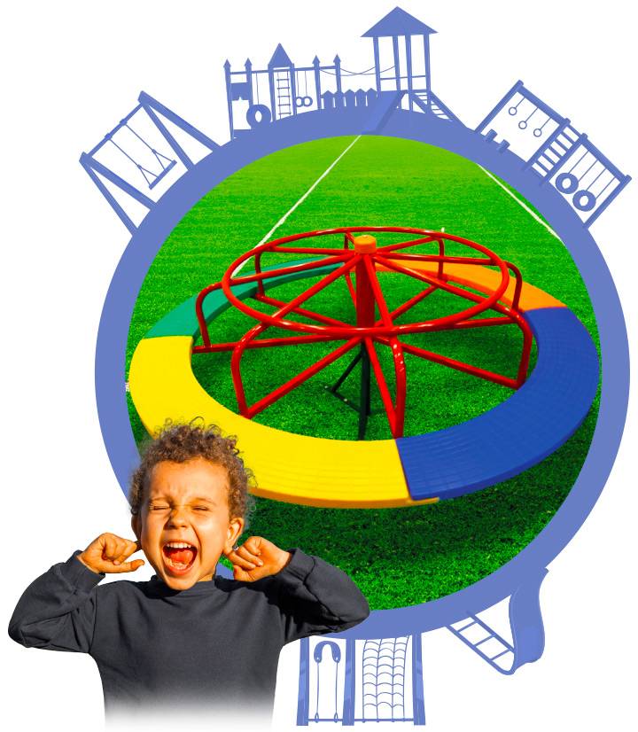 Gira gira Galvanizado com assentos Rotomoldados, Carrossel Infantil - de 8 lugares com material reforçado em sua fabricação o que aumentará ainda o custo benefício do carrossel infantil, pois isto prolongará a vida útil do brinquedo e manterá o mesmo com o aspecto de novo por muito mais tempo. Playground de Ferro - Brinquedo de Parquinho - Brinquedos de Ferro em Condomínios, Escolas, Creches, Praças, Chácaras, Sítios e Mobiliário Urbano.